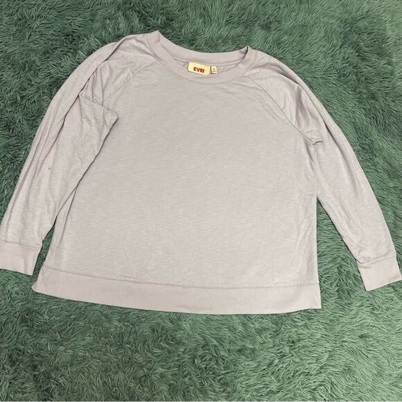 Evri Light Purple Long Sleeve Shirt Size 1x - Picture 1 of 8